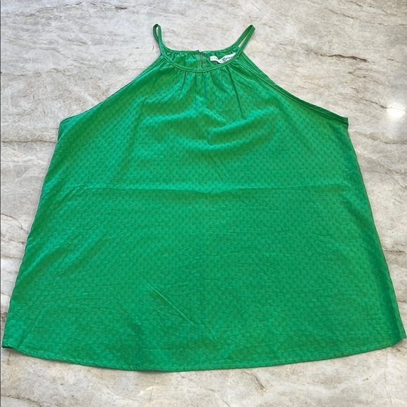 NEW Michelle‎ McDowell Arianna Halter Style Top Jade Green Size XL - Picture 2 of 10